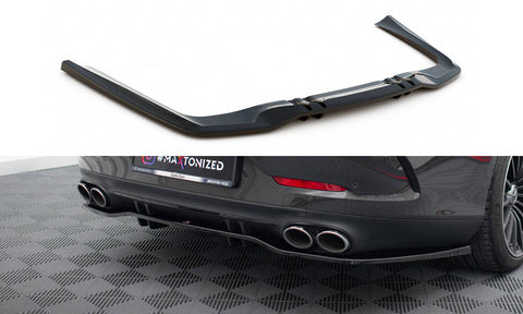 Maxton Design - Central Rear Splitter (with vertical bars) Mercedes Benz AMG GT 53 4-Door Coupe Rear Diffuser Maxton Design royalty-bespoke.myshopify.com