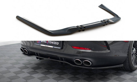 Maxton Design - Central Rear Splitter (with vertical bars) Mercedes Benz AMG GT 53 4-Door Coupe