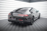 Maxton Design - Central Rear Splitter (with vertical bars) Mercedes Benz AMG GT 53 4-Door Coupe
