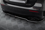 Maxton Design - Rear Splitter (with Vertical Bars) Mercedes Benz A35 AMG W177 Hatchback Rear Diffuser Maxton Design royalty-bespoke.myshopify.com