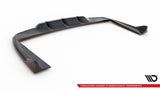 Maxton Design - Central Rear Splitter (with Vertical Bars) Mercedes Benz C63 AMG Sedan/Estate W205/S205 Rear Diffuser Maxton Design royalty-bespoke.myshopify.com