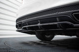 Maxton Design - Central Rear Splitter (with Vertical Bars) Mercedes Benz C63 AMG Sedan/Estate W205/S205 Rear Diffuser Maxton Design royalty-bespoke.myshopify.com