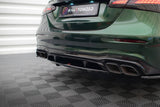 Maxton Design - Central Rear Splitter (with Vertical Bars) Mercedes Benz E63 AMG W213 (Facelift) Rear Diffuser Maxton Design royalty-bespoke.myshopify.com