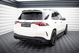 Maxton Design - Central Rear Splitter (with Vertical Bars) Mercedes Benz GLE53 AMG W167 Rear Diffuser Maxton Design royalty-bespoke.myshopify.com