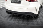 Maxton Design - Central Rear Splitter (with Vertical Bars) Mercedes Benz GLE53 AMG W167