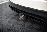 Maxton Design - Central Rear Splitter (with Vertical Bars) Mercedes Benz GLE53 AMG W167