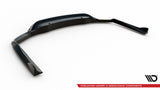 Maxton Design - Central Rear Splitter (with Vertical Bars) Mercedes Benz CLA-Class C117 (Facelift) Rear Diffuser Maxton Design royalty-bespoke.myshopify.com