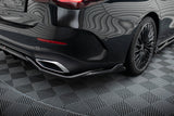 Maxton Design - Central Rear Splitter (with Vertical Bars) Mercedes Benz E-Class AMG-Line W214 Rear Diffuser Maxton Design royalty-bespoke.myshopify.com