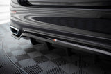 Maxton Design - Central Rear Splitter (with Vertical Bars) Mercedes Benz E-Class AMG-Line W214