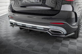 Maxton Design - Central Rear Splitter (with Vertical Bars) Mercedes Benz GLC-Class AMG-Line X254 Rear Diffuser Maxton Design royalty-bespoke.myshopify.com