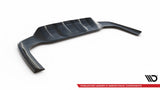 Maxton Design - Central Rear Splitter (with Vertical Bars) Mercedes Benz GLC-Class AMG-Line X254 Rear Diffuser Maxton Design royalty-bespoke.myshopify.com