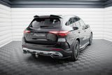 Maxton Design - Central Rear Splitter (with Vertical Bars) Mercedes Benz GLC-Class AMG-Line X254 Rear Diffuser Maxton Design royalty-bespoke.myshopify.com