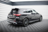 Maxton Design - Central Rear Splitter (with Vertical Bars) Mercedes Benz GLC-Class AMG-Line X254 Rear Diffuser Maxton Design royalty-bespoke.myshopify.com