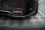 Maxton Design - Central Rear Splitter (with Vertical Bars) Mercedes Benz S-Class AMG-Line Coupe C217 (Facelift) Rear Diffuser Maxton Design royalty-bespoke.myshopify.com