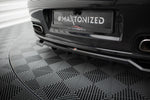 Maxton Design - Central Rear Splitter (with Vertical Bars) Porsche 997 Turbo