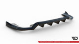 Maxton Design - Central Rear Splitter (with Vertical Bars) Porsche Cayenne MK2 (Facelift) Rear Diffuser Maxton Design royalty-bespoke.myshopify.com