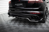 Maxton Design - Central Rear Splitter (with Vertical Bars) Porsche Cayenne MK2 (Facelift) Rear Diffuser Maxton Design royalty-bespoke.myshopify.com