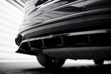 Maxton Design - Central Rear Splitter (with Vertical Bars) Porsche Cayenne MK2 (Facelift) Rear Diffuser Maxton Design royalty-bespoke.myshopify.com
