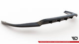 Maxton Design - Central Rear Splitter (with Vertical Bars) Porsche Panamera E-Hybrid 971 (Facelift) Rear Diffuser Maxton Design royalty-bespoke.myshopify.com