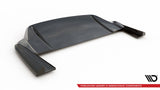 Maxton Design - Central Rear Splitter (with Vertical Bars) Porsche Taycan / 4 / 4S / GTS MK1 Rear Diffuser Maxton Design royalty-bespoke.myshopify.com