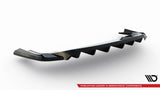 Maxton Design - Central Rear Splitter (with Vertical Bars) Porsche Taycan / 4 / 4S / GTS MK1 Rear Diffuser Maxton Design royalty-bespoke.myshopify.com