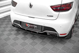Maxton Design - Central Rear Splitter (with Vertical Bars) Renault Clio RS MK4 Rear Diffuser Maxton Design royalty-bespoke.myshopify.com