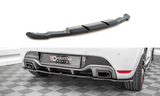 Maxton Design - Central Rear Splitter (with Vertical Bars) Renault Clio RS MK4 Rear Diffuser Maxton Design royalty-bespoke.myshopify.com