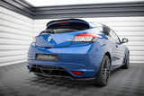 Maxton Design - Central Rear Splitter (with Vertical Bars) Renault Megane RS MK3 Rear Diffuser Maxton Design royalty-bespoke.myshopify.com