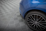 Maxton Design - Central Rear Splitter (with Vertical Bars) Renault Megane RS MK3