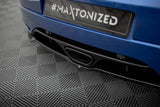 Maxton Design - Central Rear Splitter (with Vertical Bars) Renault Megane RS MK3 Rear Diffuser Maxton Design royalty-bespoke.myshopify.com