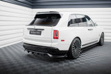 Maxton Design - Central Rear Splitter (with Vertical Bars) Rolls Royce Cullinan Rear Diffuser Maxton Design royalty-bespoke.myshopify.com