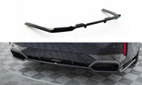 Maxton Design - Central Rear Splitter (with Vertical Bars) V.1 BMW Series 5 M-Pack G60 Rear Diffuser Maxton Design royalty-bespoke.myshopify.com