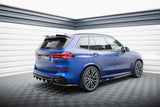 Maxton Design - Central Rear Splitter (with Vertical Bars) V.1 BMW X5 M-Pack G05 (Facelift) Rear Diffuser Maxton Design royalty-bespoke.myshopify.com