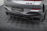 Maxton Design - Central Rear Splitter (with Vertical Bars) V.1 BMW X6 M-Pack G06 (Facelift) Rear Diffuser Maxton Design royalty-bespoke.myshopify.com