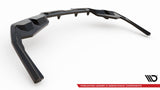Maxton Design - Central Rear Splitter (with Vertical Bars) V.1 BMW I4 M-Pack G26 Rear Diffuser Maxton Design royalty-bespoke.myshopify.com