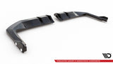 Maxton Design - Central Rear Splitter (with Vertical Bars) V.1 + Flaps Honda Civic Type R MK11 Rear Diffuser Maxton Design royalty-bespoke.myshopify.com