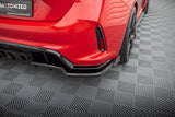 Maxton Design - Central Rear Splitter (with Vertical Bars) V.1 + Flaps Honda Civic Type R MK11 Rear Diffuser Maxton Design royalty-bespoke.myshopify.com