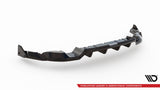 Maxton Design - Central Rear Splitter (with Vertical Bars) + Flaps V.1 Toyota GR86 MK1