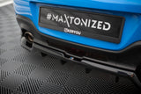 Maxton Design - Central Rear Splitter (with Vertical Bars) + Flaps V.1 Toyota GR86 MK1 Rear Diffuser Maxton Design royalty-bespoke.myshopify.com