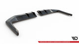 Maxton Design - Central Rear Splitter (with Vertical Bars) V.1 Honda Civic Type R MK11 Rear Diffuser Maxton Design royalty-bespoke.myshopify.com