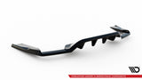 Maxton Design - Central Rear Splitter (with Vertical Bars) V.1 Mercedes Benz GLC63 AMG SUV X253 Rear Diffuser Maxton Design royalty-bespoke.myshopify.com
