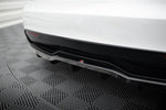 Maxton Design - Central Rear Splitter (with Vertical Bars) V.1 Tesla Model S Plaid MK1 (Facelift)