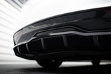Maxton Design - Central Rear Splitter (with Vertical Bars) V.1 Tesla Model S Plaid MK1 (Facelift) Rear Diffuser Maxton Design royalty-bespoke.myshopify.com