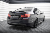 Maxton Design - Central Rear Splitter BMW Series 5 M-Pack F11 (Fits Two Single Exhaust Ends) Rear Diffuser Maxton Design royalty-bespoke.myshopify.com