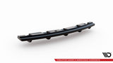 Maxton Design - Central Rear Splitter BMW Series 5 M-Pack F11 (Fits Two Single Exhaust Ends) Rear Diffuser Maxton Design royalty-bespoke.myshopify.com