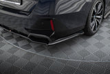 Maxton Design - Central Rear Splitter (with Vertical Bars) V.2 BMW Series 5 M-Pack G60 Rear Diffuser Maxton Design royalty-bespoke.myshopify.com