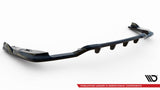 Maxton Design - Central Rear Splitter (with Vertical Bars) V.2 BMW X4 M40i G02