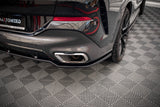 Maxton Design - Central Rear Splitter (with Vertical Bars) V.2 BMW X6 M-Pack G06 Rear Diffuser Maxton Design royalty-bespoke.myshopify.com