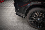 Maxton Design - Central Rear Splitter (with Vertical Bars) V.2 BMW X6 M-Pack G06 Rear Diffuser Maxton Design royalty-bespoke.myshopify.com