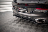 Maxton Design - Central Rear Splitter (with Vertical Bars) V.2 BMW X6 M-Pack G06 Rear Diffuser Maxton Design royalty-bespoke.myshopify.com